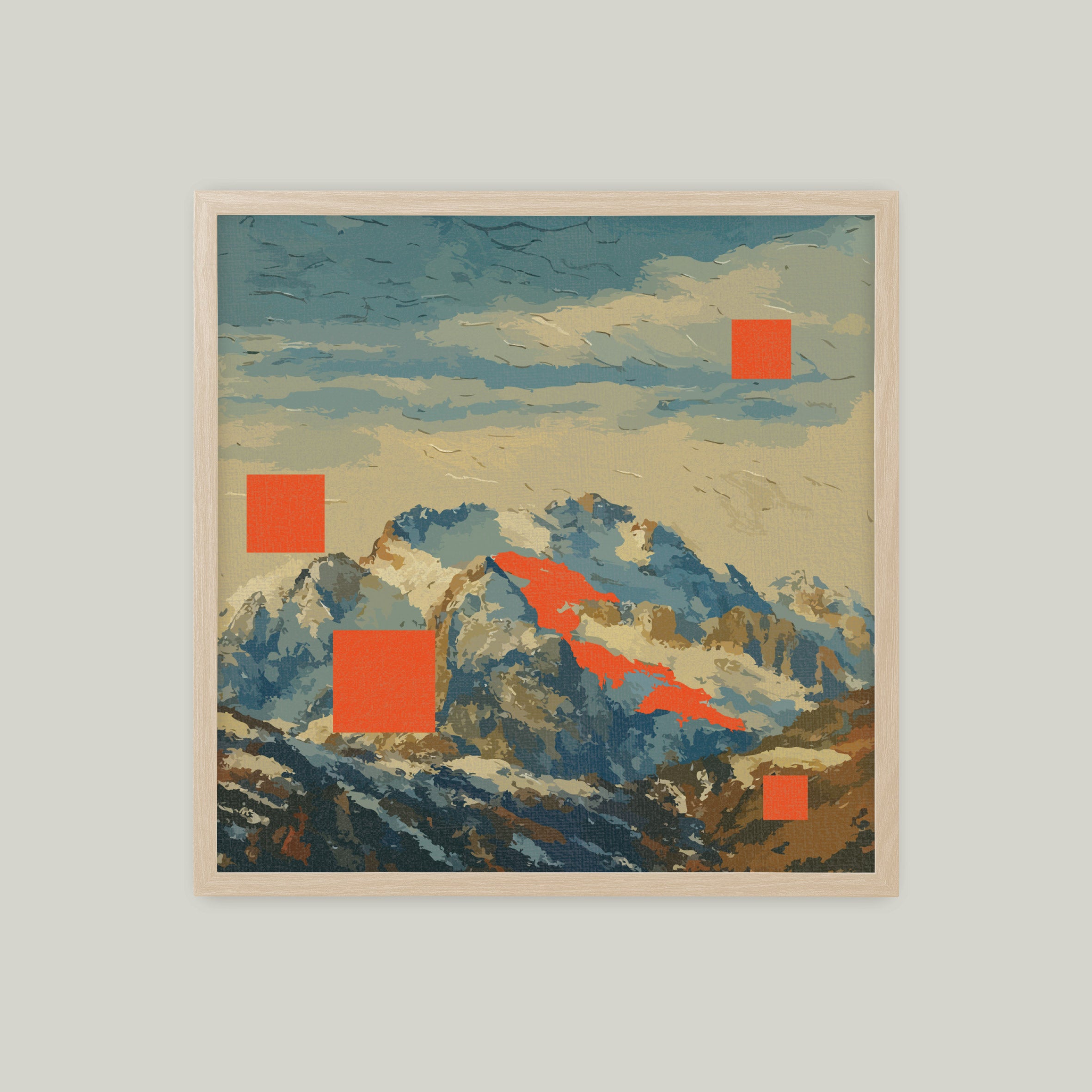 校正山景
